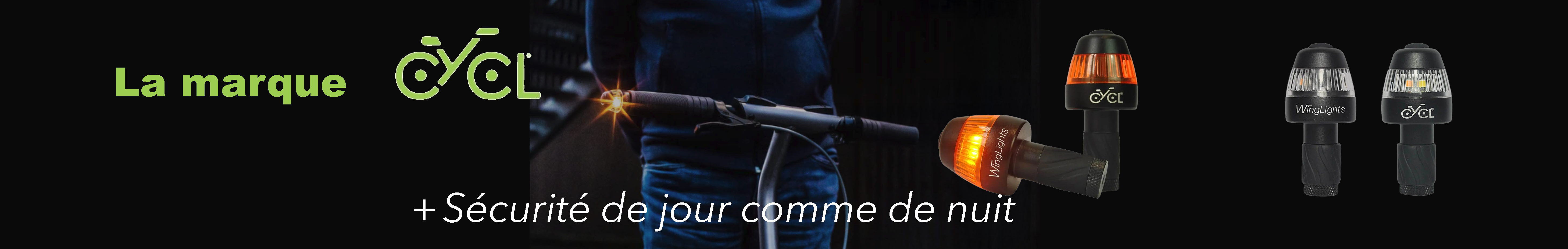 Add winglight turn signal indicators to your bike be visible be safe